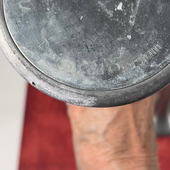 Ikea Kagla Aluminum Candle Holders Pair of 2 Scandinavian Y2K 14.5" & 10". - Picture 8 of 16